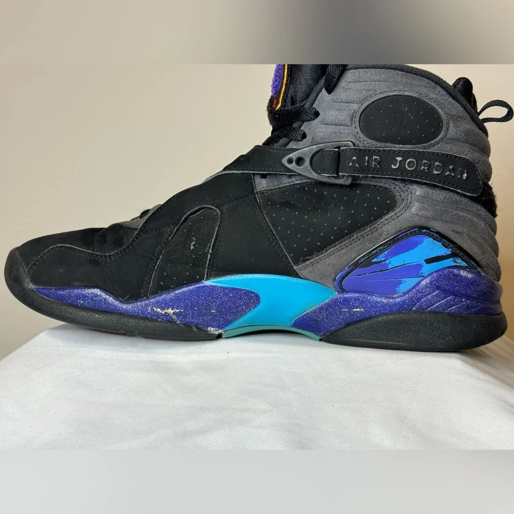 SOLD Air Jordan 8 Retro Aqua 2015 - Picture 5 of 13